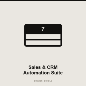 Sales & CRM Automation Suite