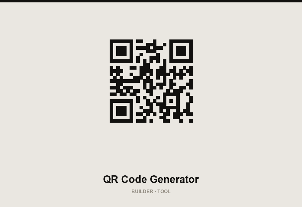 QR Code Generator
